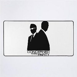 Person Of Interest Movie Root Shaw Infinite Concerned Third Party Retro Desk Mat