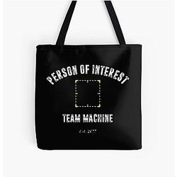 Person of Interest Team Machine All Over Print Tote Bag