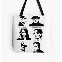 Person of Interest Movie Root Shaw Mashup Tracing Line Infinite Team Cool Gift Bag