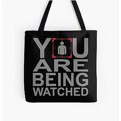 Person of Interest You Are Being Watched Tote Bag
