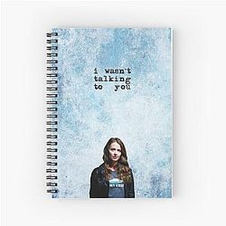 ROOT I wasn't talking to you - PERSON OF INTEREST Spiral Notebook