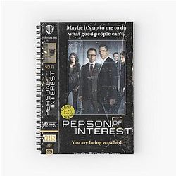 Person of Interest VHS Notebook