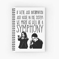 Root and Shaw Person of Interest Spiral Notebook