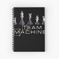 Person of Interest Movie Root Gift for Shawn Spiral Notebook