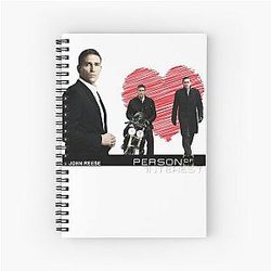Person of Interest Movie Reese Spiral Notebook