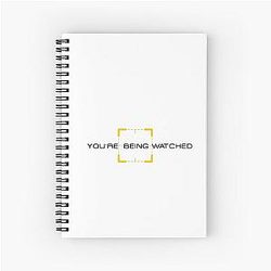 Person of Interest Spiral Notebook