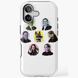 Person of Interest Movie Shaw Mashup Tracing Line Wave iPhone Case