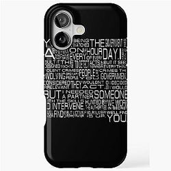 Person Of Interest iPhone Tough Case