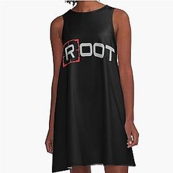 Person of interest root A line dress