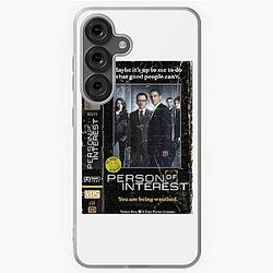 Person of Interest - Limited Edition Perfect Gift for Samsung Galaxy Soft Case