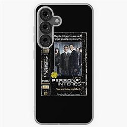 Person of Interest VHS Samsung Galaxy Case