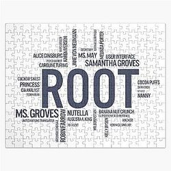 Root Identities - Person of Interest Jigsaw Puzzle