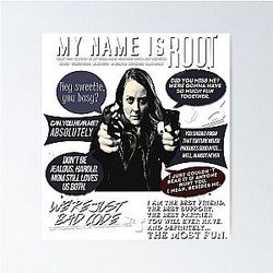 Person of Interest Movie Root Shaw Mashup Tracing Infinite Person of Interest Amy Acker Poster