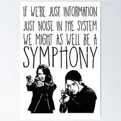 Root and Person of interest Poster