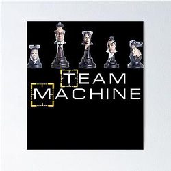 Person Of Interest Root Mashup Tracing Gift For Poster