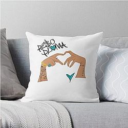 peso pluma amg lyrics 1 Throw Pillow RB1508