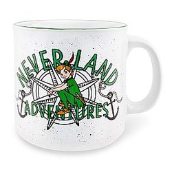 Disney Peter Pan Neverland Ceramic Coffee Mug Large Holds 20 Ounces