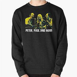 Peter, Paul and Mary. American folk group. social commentary Pullover Sweatshirt