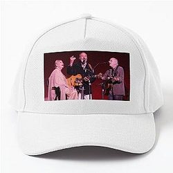Peter, Paul and Mary - Photograph Baseball Cap