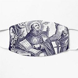 St. Thomas Aquinas with St. Peter and St. Paul Flat Mask