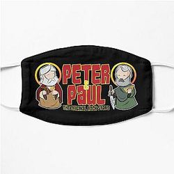 Peter and Paul. The Original Rock Stars Flat Mask