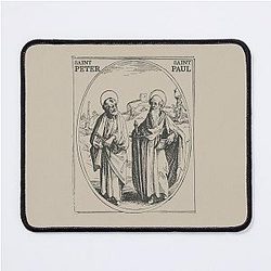 Saints Peter and Paul Catholic Feast Day Keys to the Kingdom   Mouse Pad