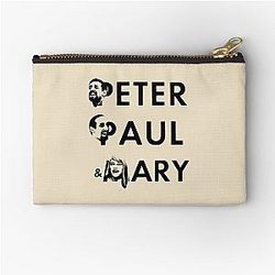 Peter Paul and Mary Zipper Pouch