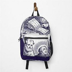 St. Thomas Aquinas with St. Peter and St. Paul Backpack