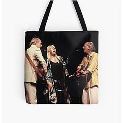 Peter, Paul and Mary Photograph All Over Print Tote Bag