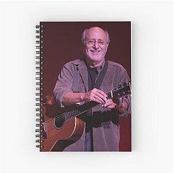 Peter Yarrow - Peter, Paul and Mary - Photograph Spiral Notebook