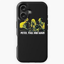 Peter, Paul and Mary. American folk group. social commentary of folk musician. Classic iPhone Tough Case