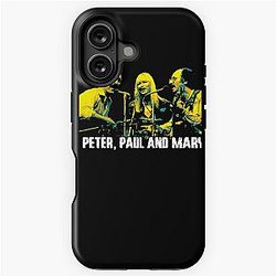 Peter, Paul and Mary. American folk group. social commentary iPhone Tough Case