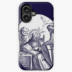 St. Thomas Aquinas with St. Peter and St. Paul iPhone Tough Case