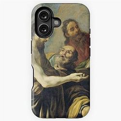 Christ Instructs Peter to Feed My Sheep, Claude Vignon, 1624 iPhone Tough Case