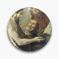 Christ Instructs Peter to Feed My Sheep, Claude Vignon, 1624 Pin