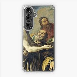 Christ Instructs Peter to Feed My Sheep, Claude Vignon, 1624 Samsung Galaxy Soft Case