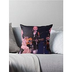 Peter, Paul and Mary - Photograph Throw Pillow
