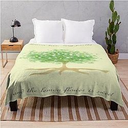 Lemon tree - Peter, Paul and Mary Throw Blanket