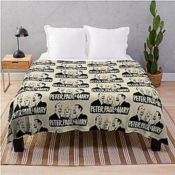 Peter And Mary Throw Blanket