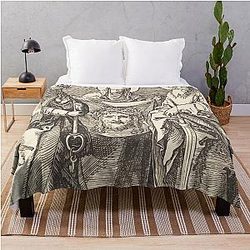 Albrecht Dürer or Durer Saint Veronica between Saints Peter and Paul Throw Blanket
