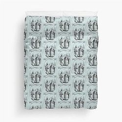 Saints Peter and Paul Catholic Feast Day Keys to the Kingdom   Duvet Cover