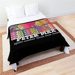 Peter Max Painting Comforter