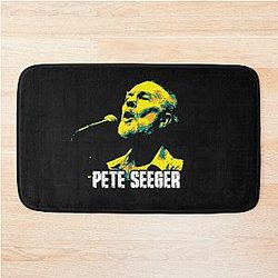 Pete Seeger Pete Seeger. Peter Seeger. was an American folk singer and social activist. A fixture on nationwide radio in the 1940s Bath Mat