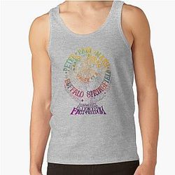 Peter , Paul and Mary , The Doors concert graphic Tank Top