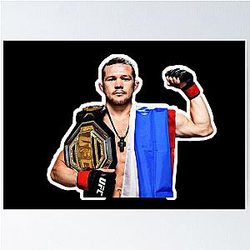 Petr Yan No Mercy UFC 273 Fighter Poster