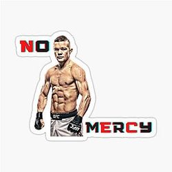 Petr Yan No Mercy MMA Fighter Sticker