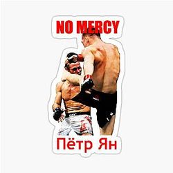 Petr Yan - MMA Sticker