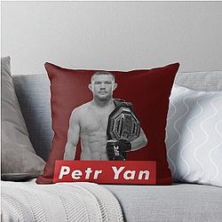 Petr Yan Throw Pillow