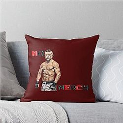 Petr Yan No Mercy MMA Fighter Throw Pillow