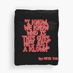 Petr Yan vs Aljamain Sterling UFC Fighters Duvet Cover